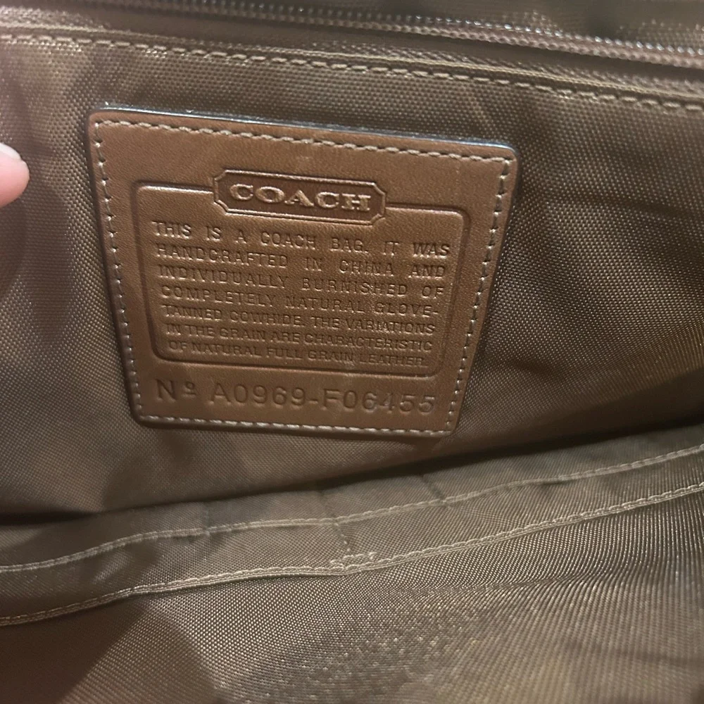 Brown Leather Men's Bag - Picture 3 of 4